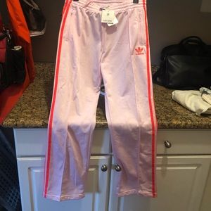 Women pick adidas track pants